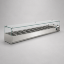 Commercial Countertop Prep Fridge 10x 1/4GN Capacity