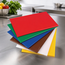 Commercial High Density Chopping Board Set with Rack 455x305mm