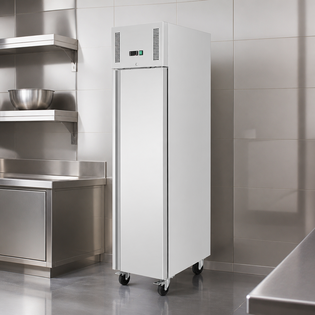 Commercial Single Door Slimline GN Cabinet Freezer 1/1 Size