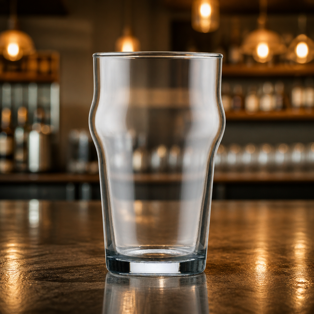 Commercial Nonic Beer Glasses 295ml CE Marked 24 Pack