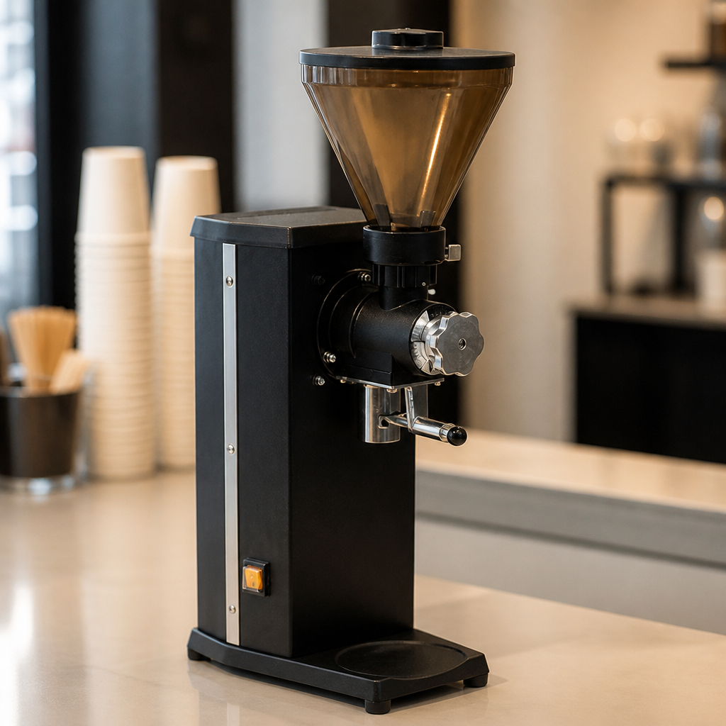Commercial Coffee Grinder with 1kg capacity and variable grind