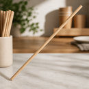 Compostable Paper Straws Kraft 250 Pack for Commercial Use