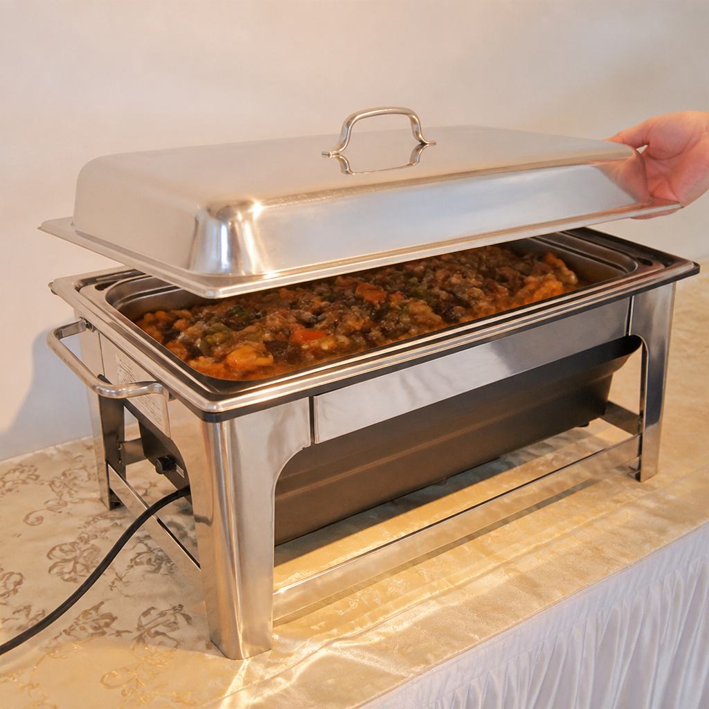 Commercial Electric Chafing Dish 13.5L Food Warmer