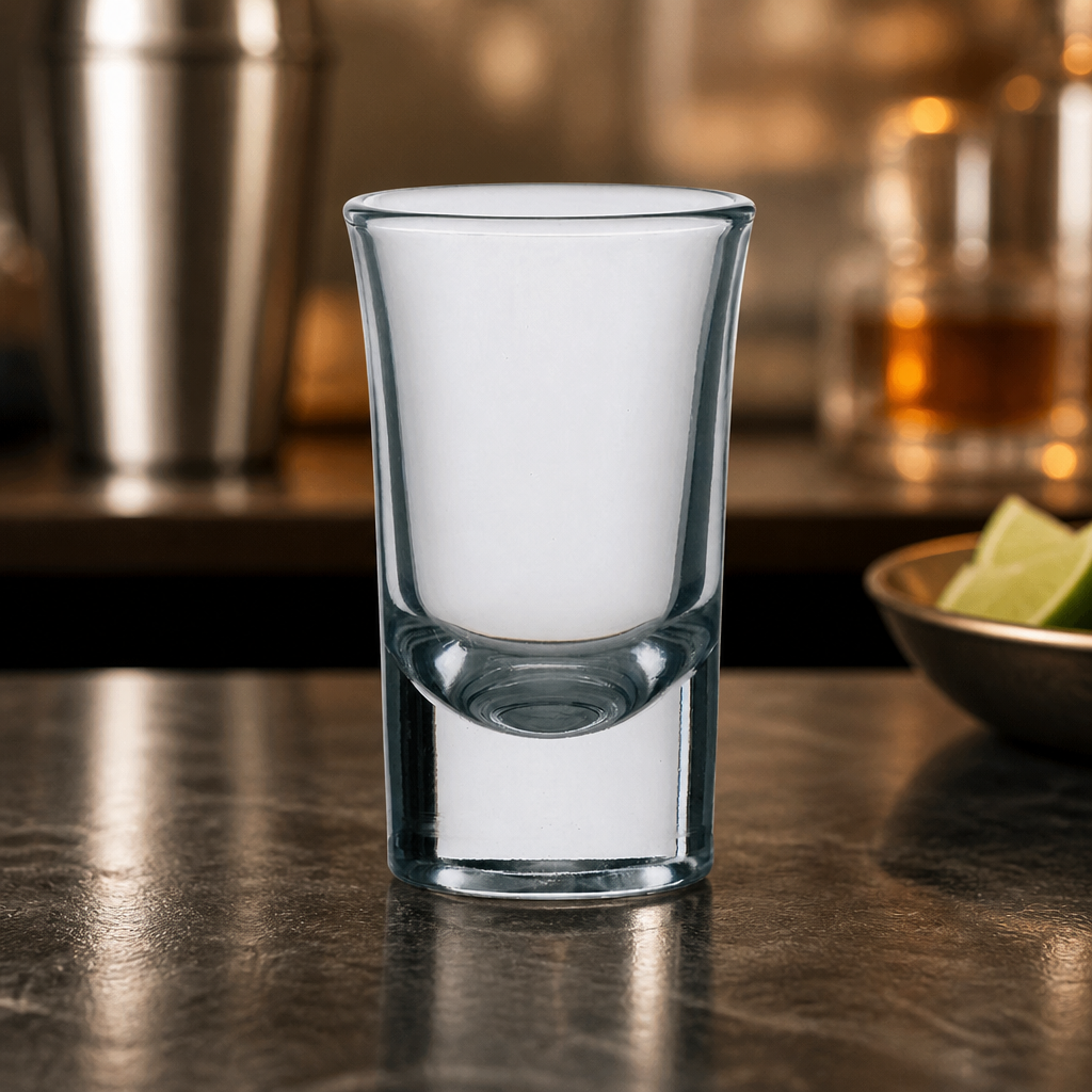 Commercial Shot Glasses 40ml Clear Glass 12 Pack