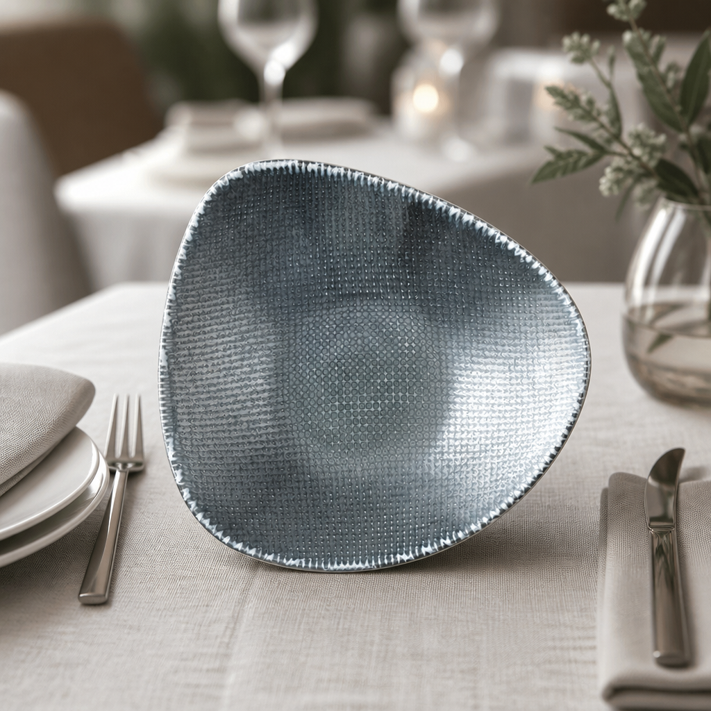 Commercial Microwave Safe Blue Bowls 228mm - 12 Pack