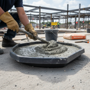 Premium Plastic Concrete Mixing Tray for Efficient Material Handling and Spill Prevention on Construction Sites