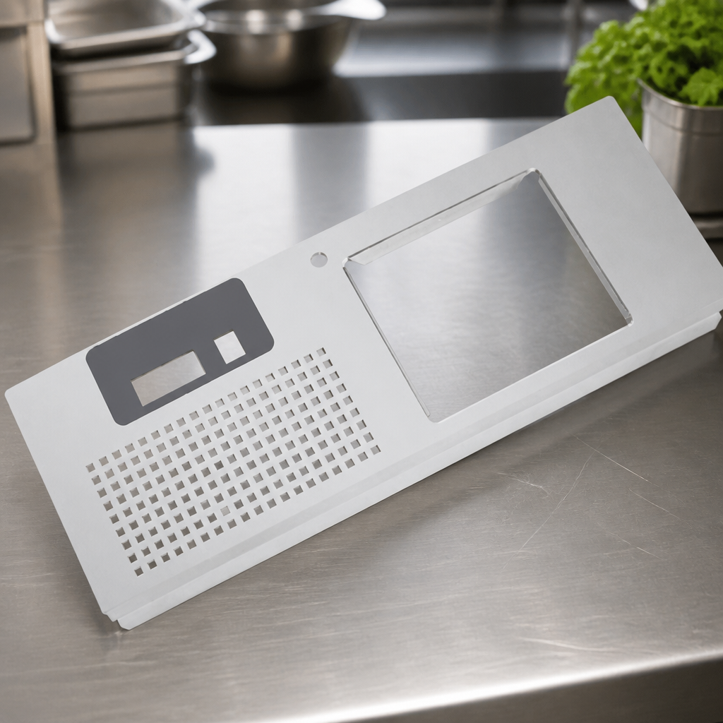 Commercial Under Counter Fridge Front Panel Stainless Steel 258mm