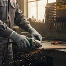 Premium Cut-Resistant Sandy Nitrile Gloves Level E/A5 with Excellent Grip and Heat Protection