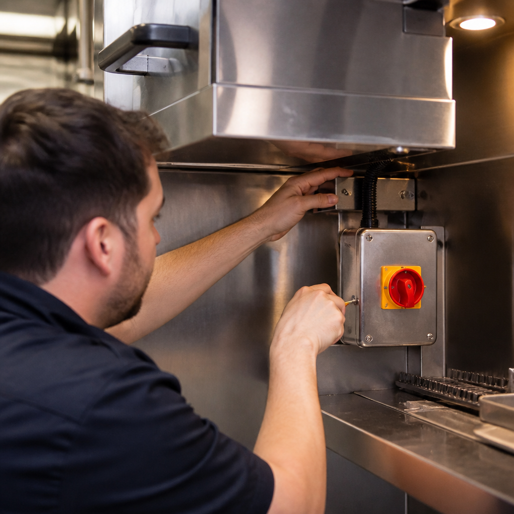 Commercial Hardwired Salamander Grill Installation Service