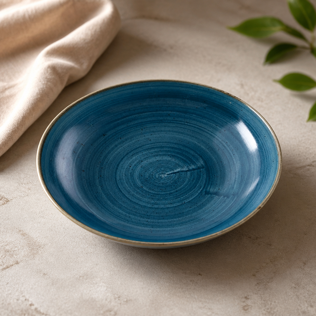 Commercial Coupe Bowls 247mm Java Blue 12 Pack