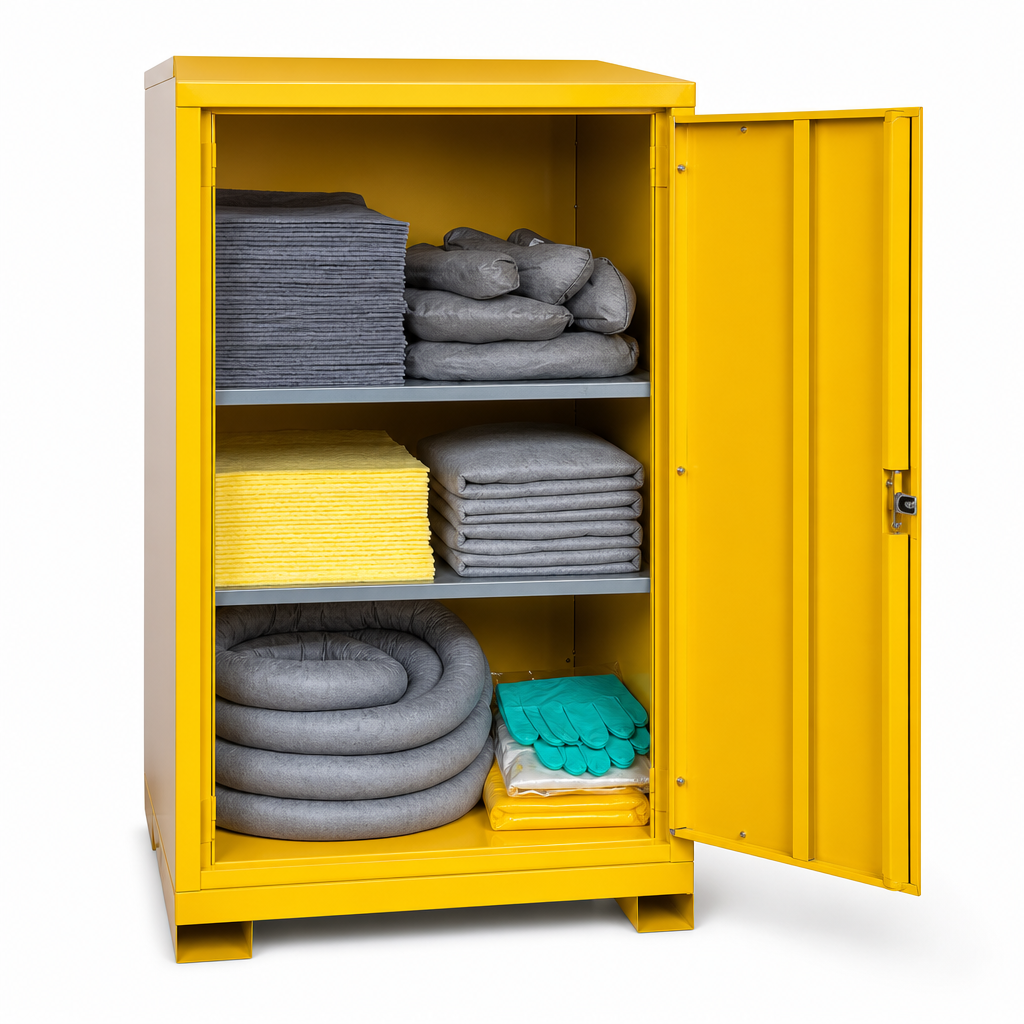 70 Litre Absorbent Safety Cabinet Kit