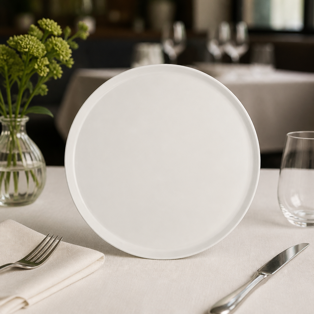Commercial Round Trays 290mm for food presentation