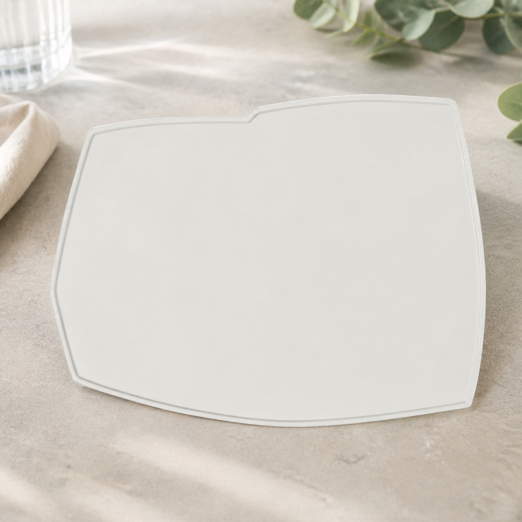 Geometric Serving Trays 300x220mm - 12 Pack Commercial Use