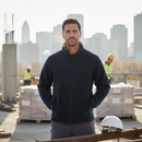 Premium Men's Fleece Jacket Made from 100% Recycled Polyester - Quick Drying, Lightweight, with Multiple Zipped Pockets