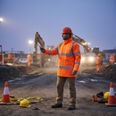 Premium Hi-Viz Orange Padded Coat EN471 for Enhanced Visibility and Comfort - High-Quality Professional Grade for Industrial and Commercial Applica...