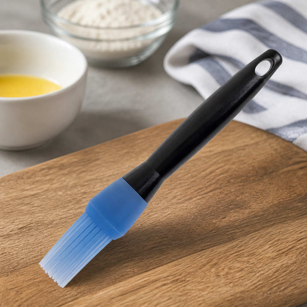 Commercial Silicone Basting Brush 25mm Heat-Resistant Tool