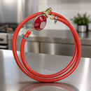 Commercial Pressure Regulator and Hose with Connector 33.8cm