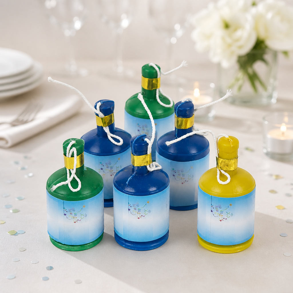 Commercial Party Poppers 144 Pack Disposable Party Supplies