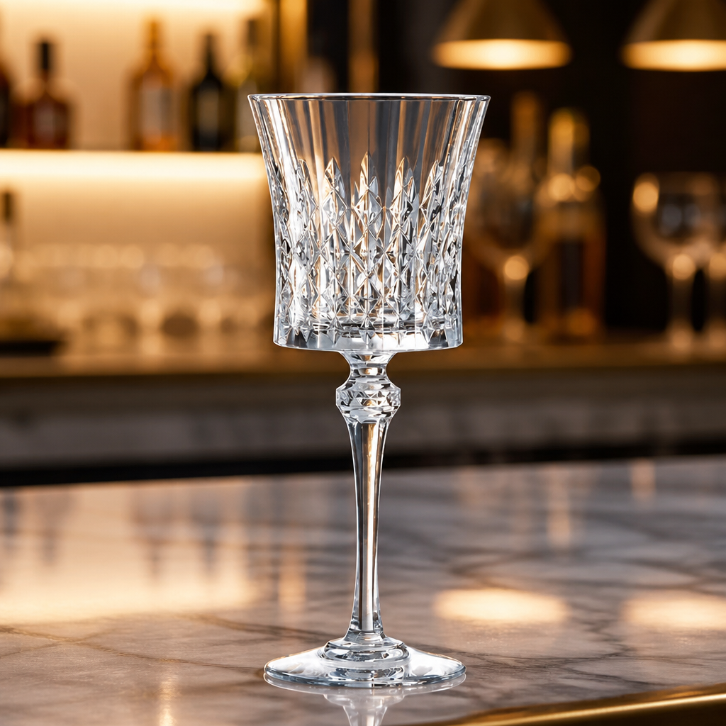 Commercial 270ml Lady Design Wine Glasses - 8 Pack