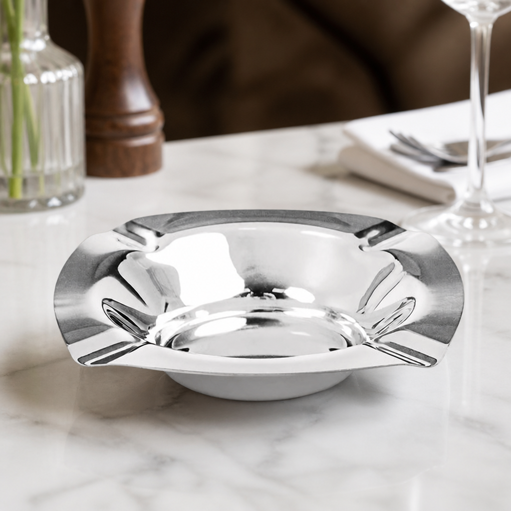 Commercial Stainless Steel Outdoor Ashtray for Pub Gardens
