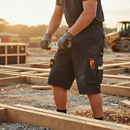 Premium Multi-Pocket Cargo Shorts - Comfortable Polycotton Fabric, Sizes 30-44, Ideal for Work and Leisure