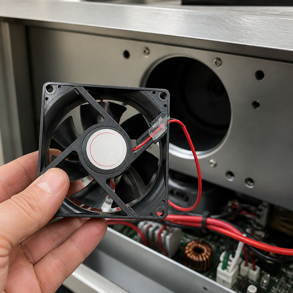 Replacement fan for commercial induction hob 30x70mm