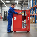 Premium Heavy Duty Storage Cabinet for Hazardous Goods with Fire Resistance and COSHH Compliance