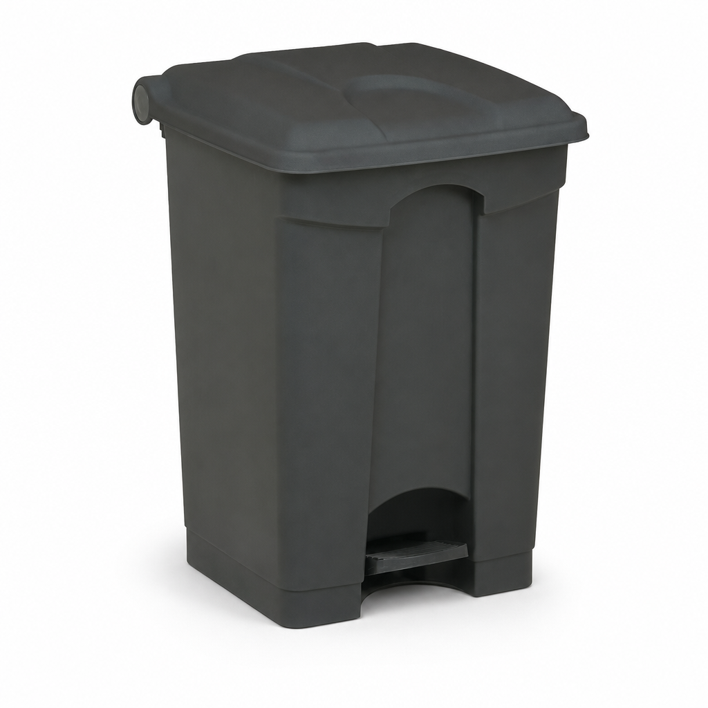 70L Plastic Pedal Food Waste Bin for HACCP Areas