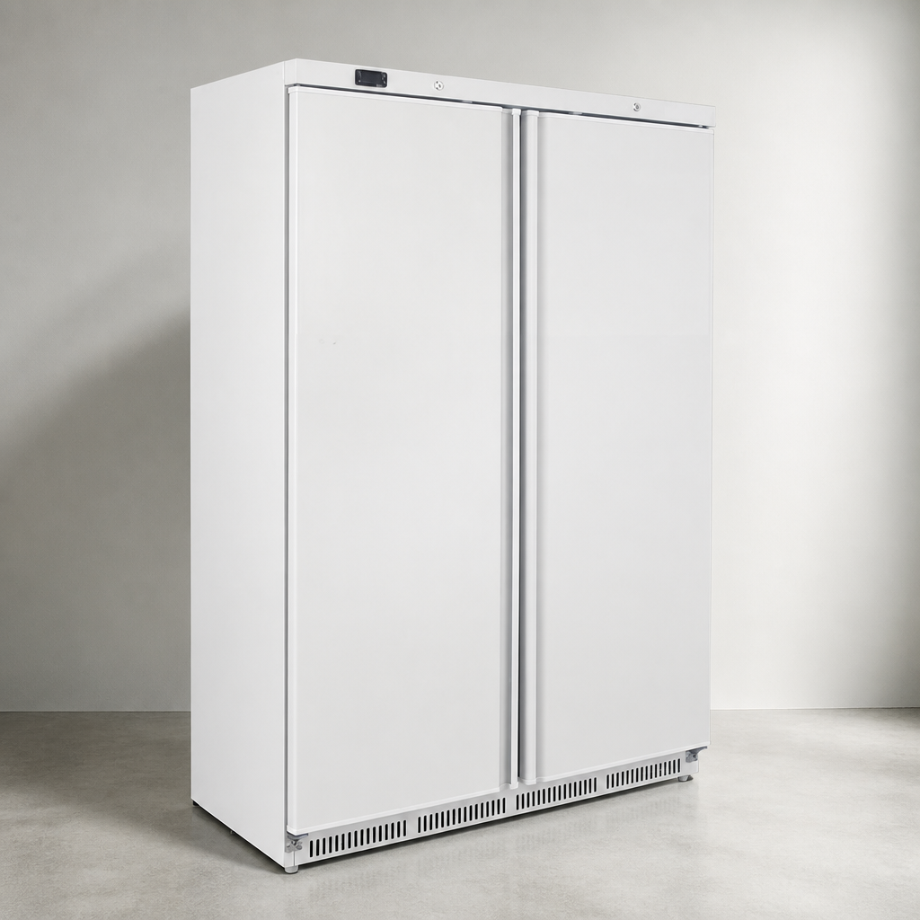 Commercial Double Door Upright Freezer 744Ltr Capacity