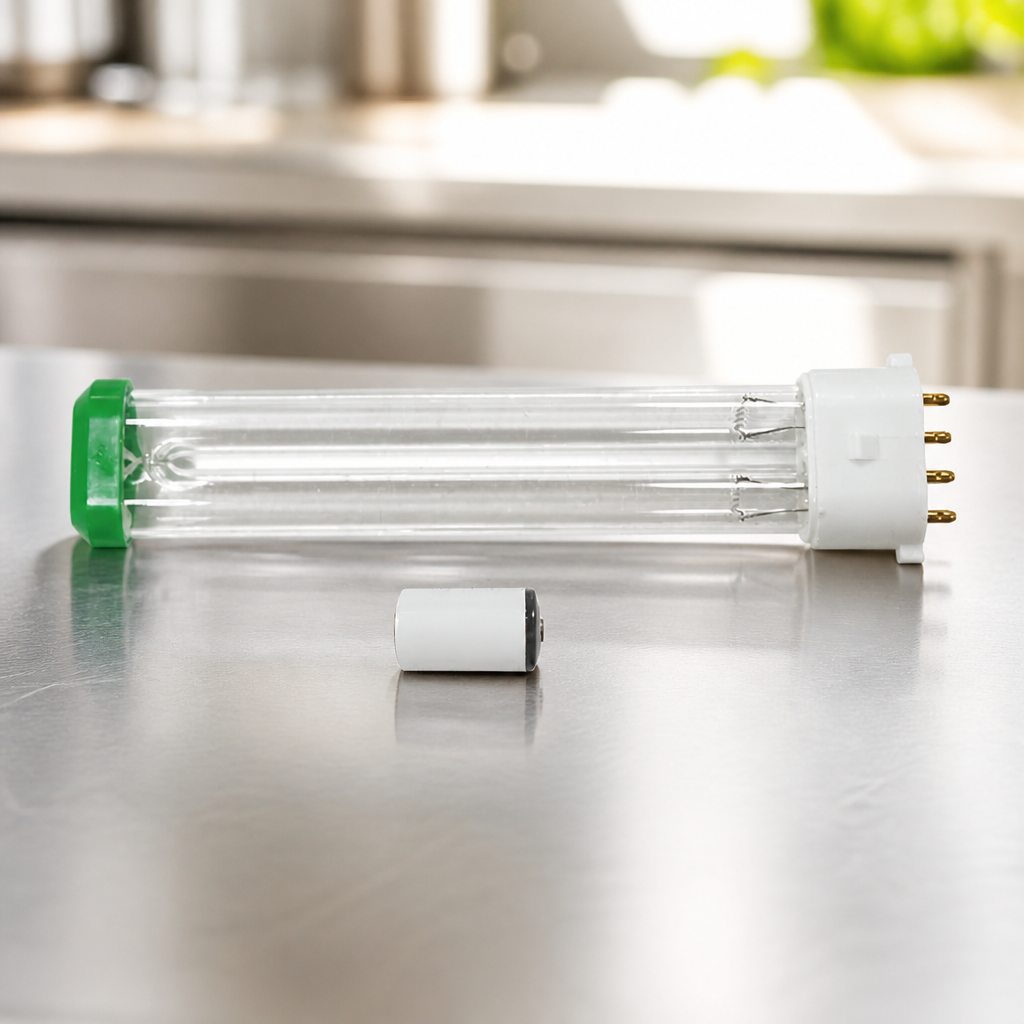 Green Cap Hygiene System Replacement Lamp and Battery