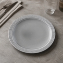 Commercial Grey Plates 229mm Diameter - 12 Pack