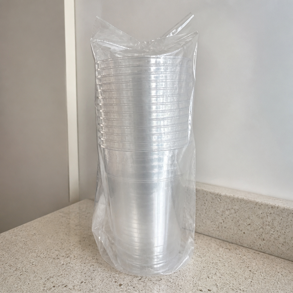 Disposable Half Pint Tumblers 10oz Plastic 1000 Pack