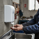 Premium 1 Litre Bulk Fill Manual Liquid Soap Dispenser with Indicator Window for Easy Maintenance