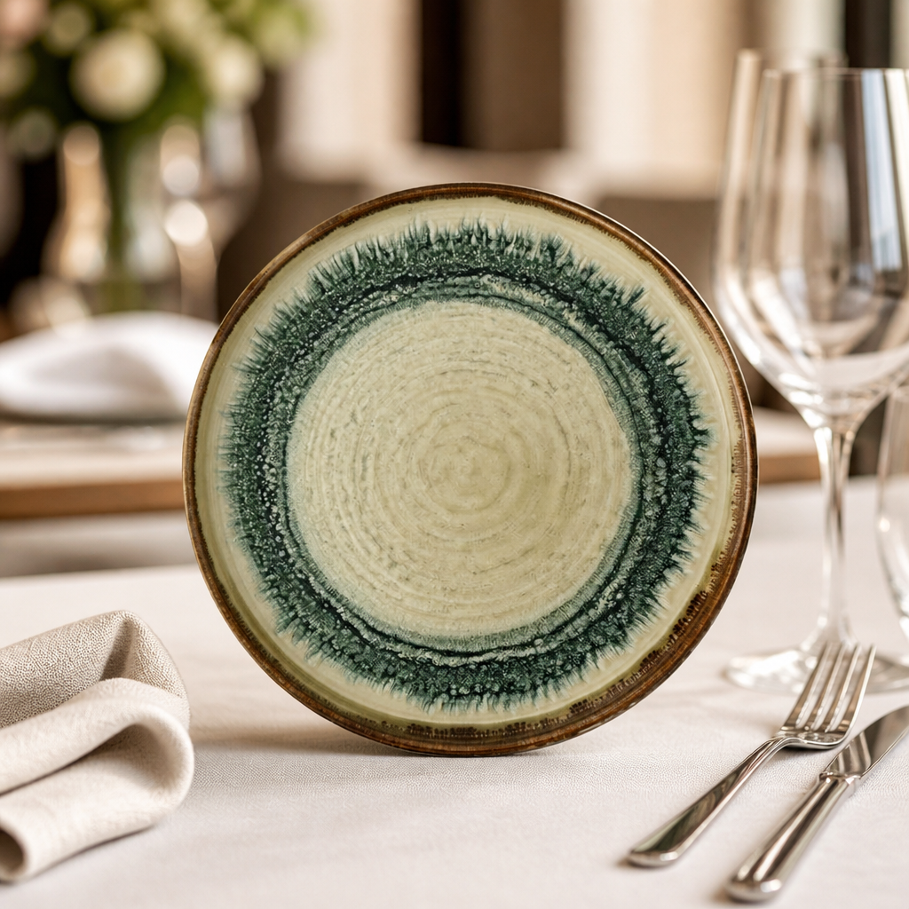 Commercial Walled Plates 210mm Microwave Safe 6 Pack