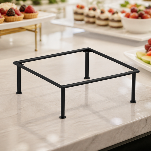 Commercial Display Black Square Riser 355x355x127mm