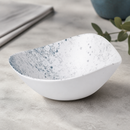 Commercial Haze Blue Triangle Bowls 13oz 12 Pack Porcelain