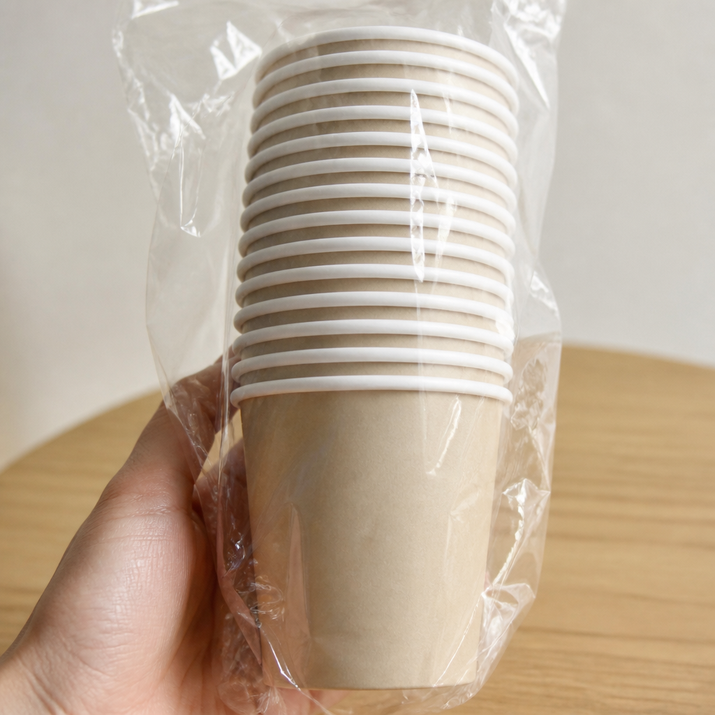 Compostable Espresso Cups 114ml 50 Pack Disposable Cups