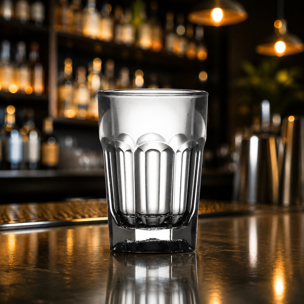 Commercial Polycarbonate Shot Glasses 25ml CE Marked 24 Pack