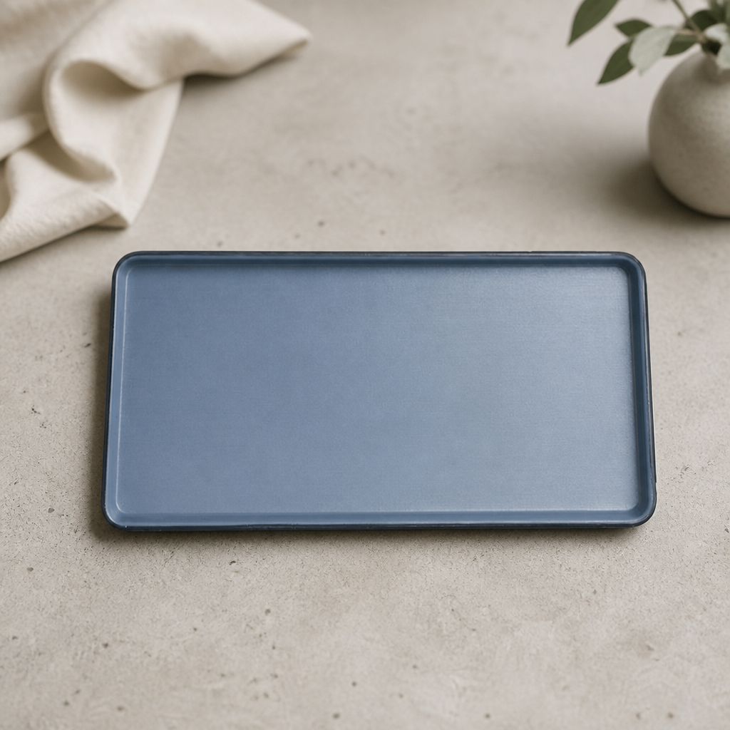 Commercial Melamine Rectangle Tray 254mm for Hot and Cold Foods