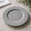 Commercial Gourmet Accent Plates Grey 185mm 12 Pack