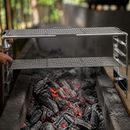 Commercial Robata Rack for Long Grill - Three Tier Cooking System