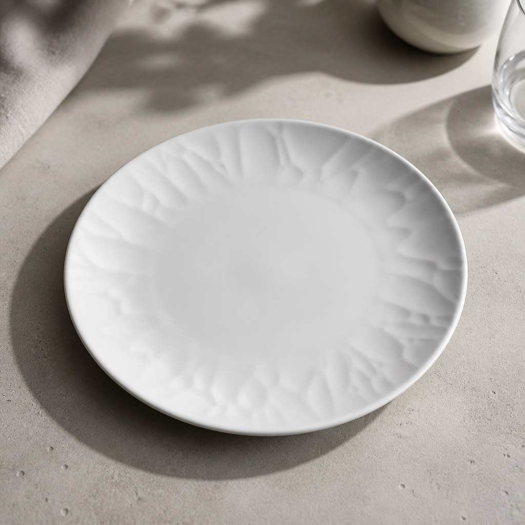 Commercial Porcelain Coupe Plates 270mm - 12 Pack