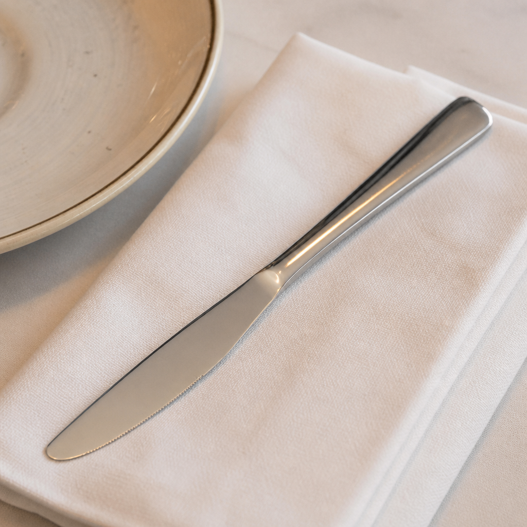 12 pack of stainless steel commercial dessert knives