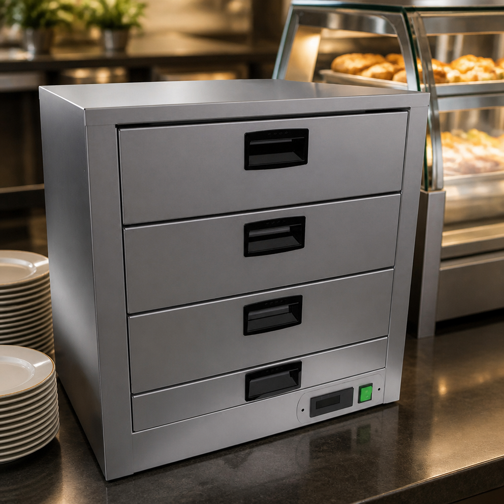 Commercial Food Warming Drawers 1/1 Gastronorm Size