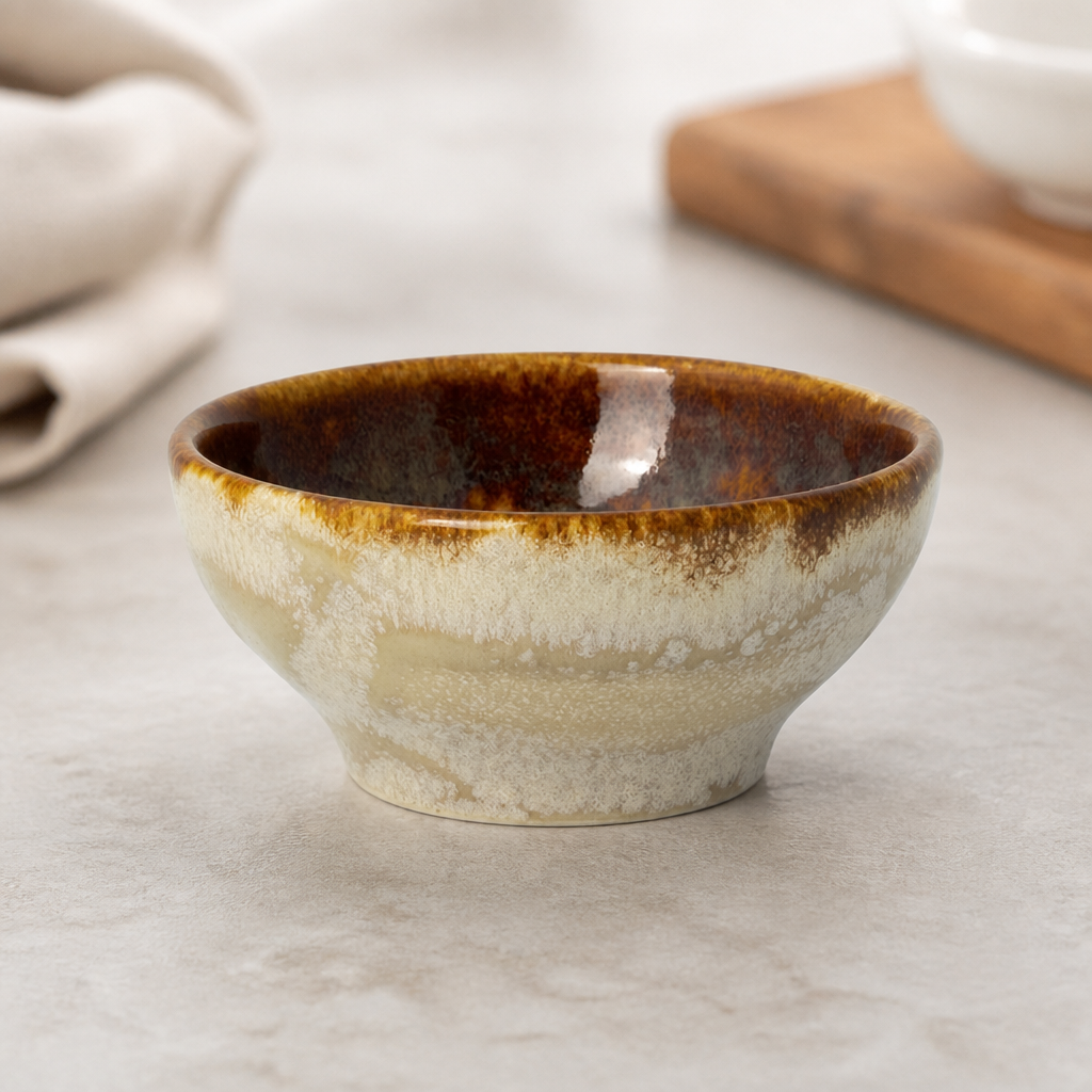 Commercial Amber Tulip Bowls 70mm 12 Pack Vesuvius Aurora