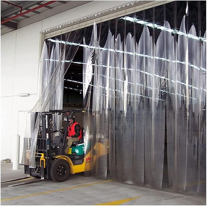 Heavy Duty Made-to-Measure PVC Strip Curtains – Durable, Custom Fit, Industrial Strength for Warehouses, Loading Docks, and High-Traffic Areas