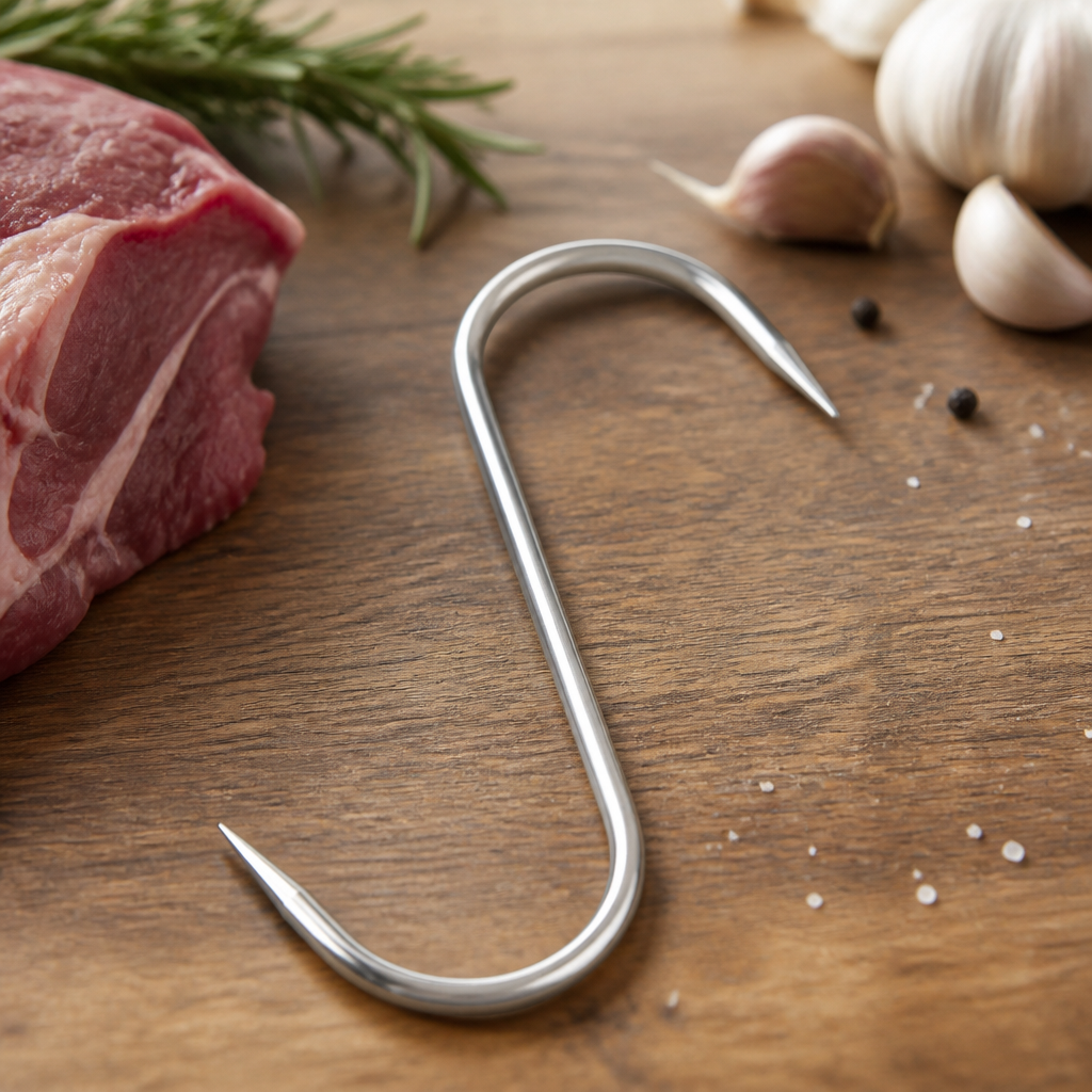 6 inch heavy duty commercial stainless steel meat hook