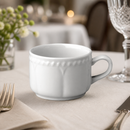 Commercial Stackable Tea Cups 212ml - 24 Pack Porcelain