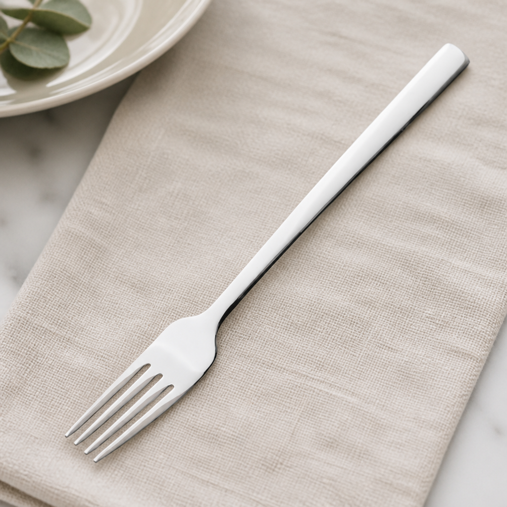 Commercial Stainless Steel Cake Forks 12 Pack Ergonomic Design