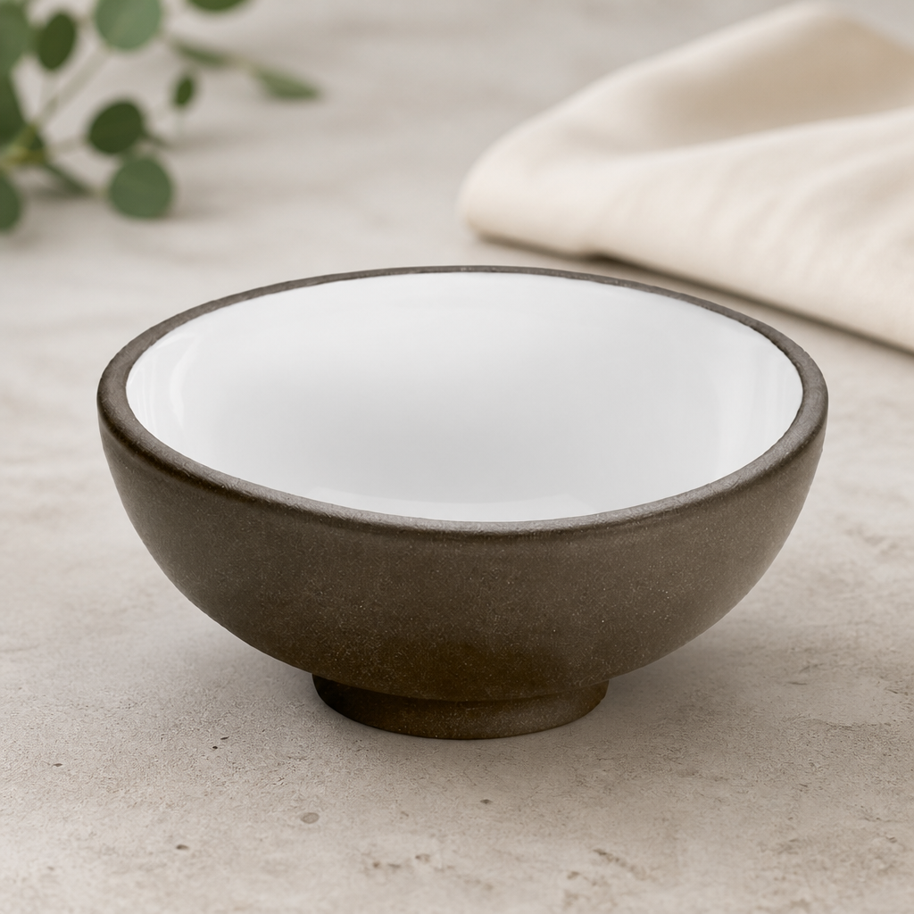 Commercial Stoneware Bowls 90mm - 12 Pack